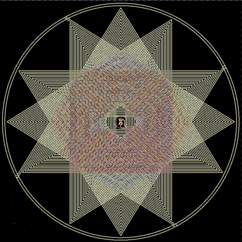 Signal Representation on each RADIONICS plate !