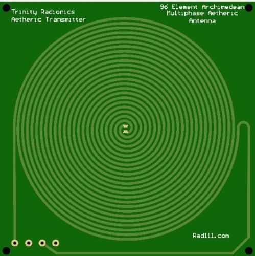 plate RADIONICS antenna